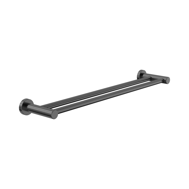 Nero Dolce II Double Towel Rail 600mm