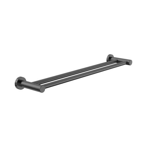 Nero Dolce II Double Towel Rail 600mm