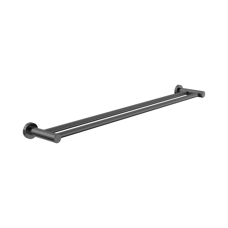 Nero Dolce II Double Towel Rail 800mm