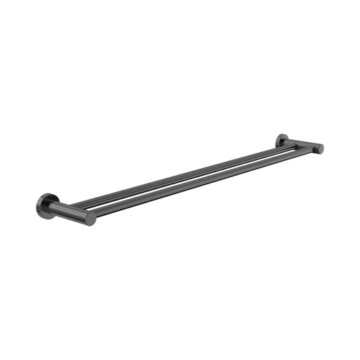Nero Dolce II Double Towel Rail 800mm