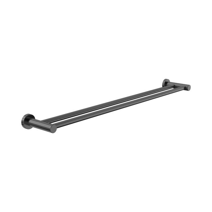 Nero Dolce II Double Towel Rail 800mm