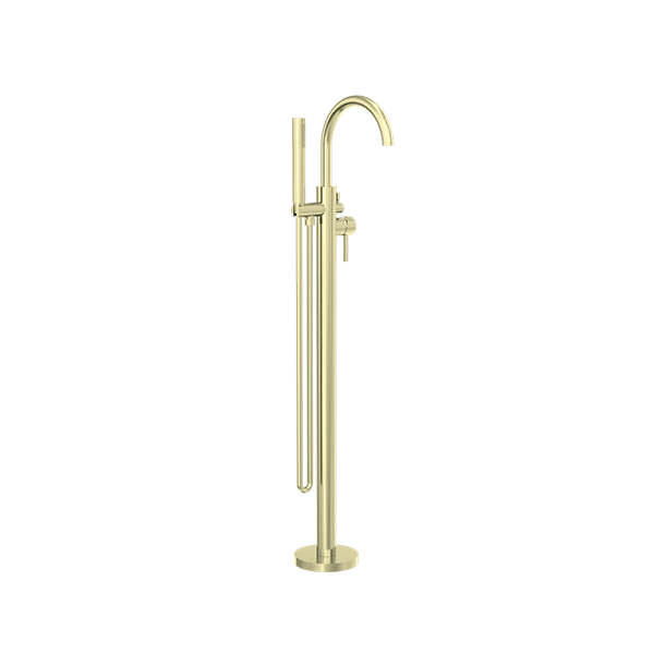 Nero Mecca Round Freestanding Mixer with Hand Shower