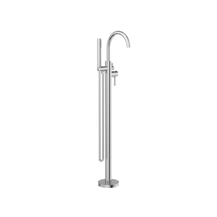 Nero Mecca Round Freestanding Mixer with Hand Shower