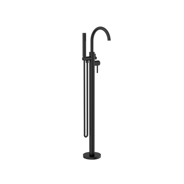 Nero Mecca Round Freestanding Mixer with Hand Shower
