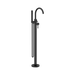 Nero Mecca Round Freestanding Mixer With Hand Shower Matte Black