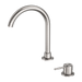 Nero Mecca Hob Basin Mixer Round Swivel Spout
