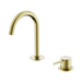 Nero  Mecca Hob Basin Mixer Set Arc Spout