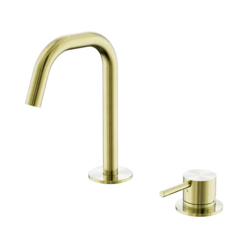 Nero Mecca Hob Basin Mixer Set Edge Spout