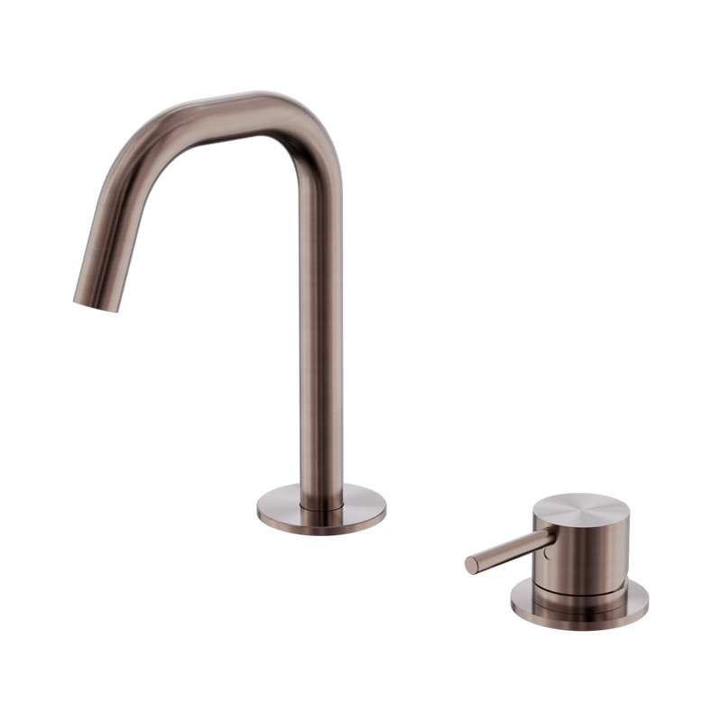 Nero Mecca Hob Basin Mixer Set Edge Spout