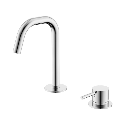 Nero Mecca Hob Basin Mixer Set Edge Spout