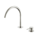 Nero Mecca Hob Bath/Kitchen Mixer Set Arc Spout