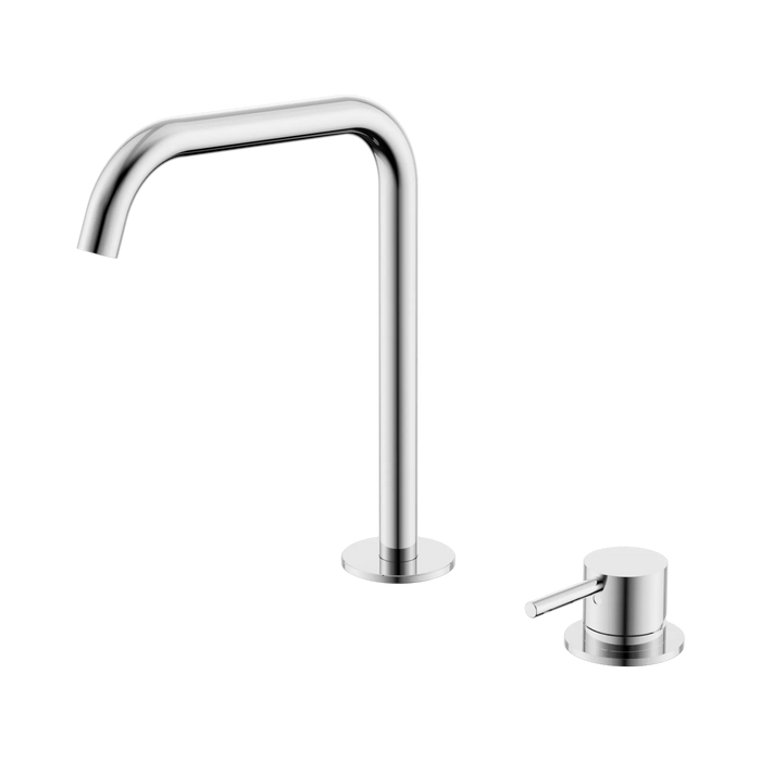 Nero Mecca Hob Bath/Kitchen Mixer Set Edge Spout