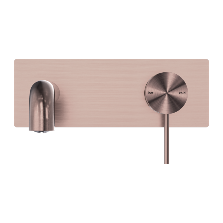 Nero Mecca Wall Basin/bath Mixer 120/160/185/230/260mm