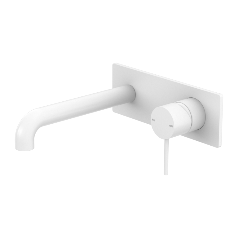 Nero Mecca Wall Basin/bath Mixer 120/160/185/230/260mm