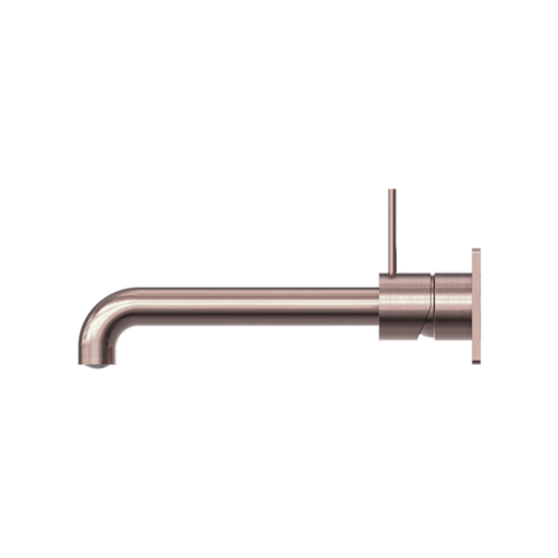 Nero Mecca Wall Basin/bath Mixer Handle Up