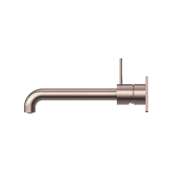 Nero Mecca Wall Basin/bath Mixer Handle Up