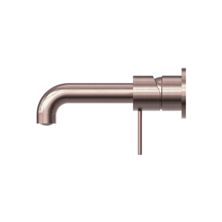 Nero Mecca Wall Basin/Bath Mixer Separate Back Plate