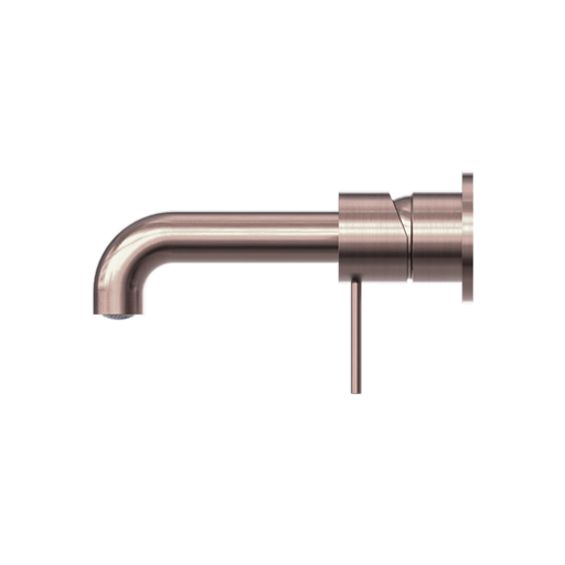Nero Mecca Wall Basin/Bath Mixer Separate Back Plate