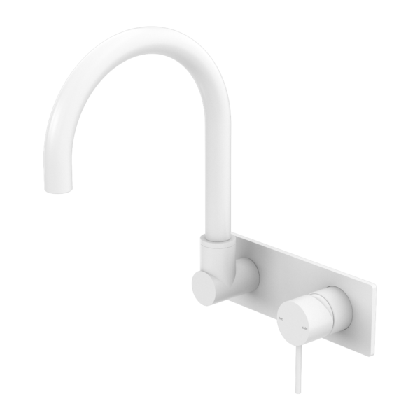 Nero Mecca Wall Basin/bath Mixer Swivel Spout