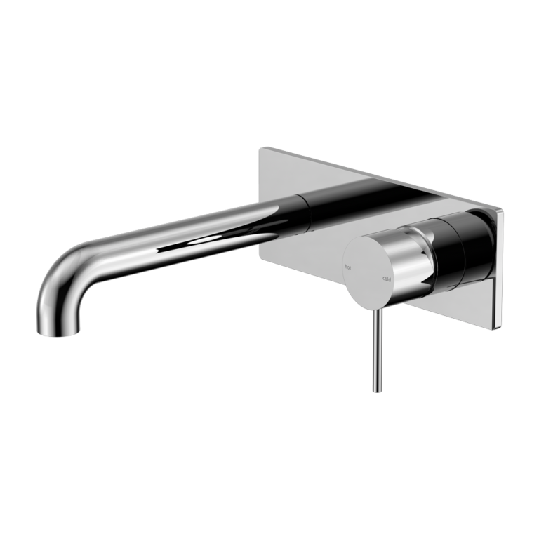 Nero Mecca Wall Basin/bath Mixer 120/160/185/230/260mm