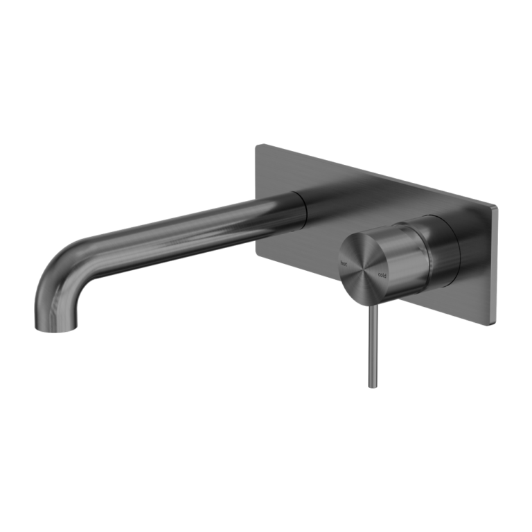 Nero Mecca Wall Basin/bath Mixer 120/160/185/230/260mm