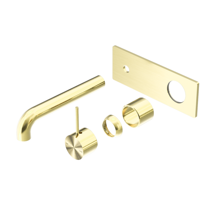 Nero Mecca Wall Basin/bath Mixer Handle Up 120/160/185/230/260mm Trim Kits