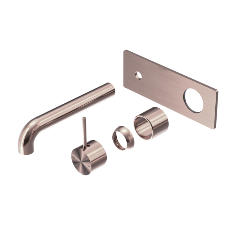 Nero Mecca Wall Basin/bath Mixer Handle Up 120/160/185/230/260mm Trim Kits