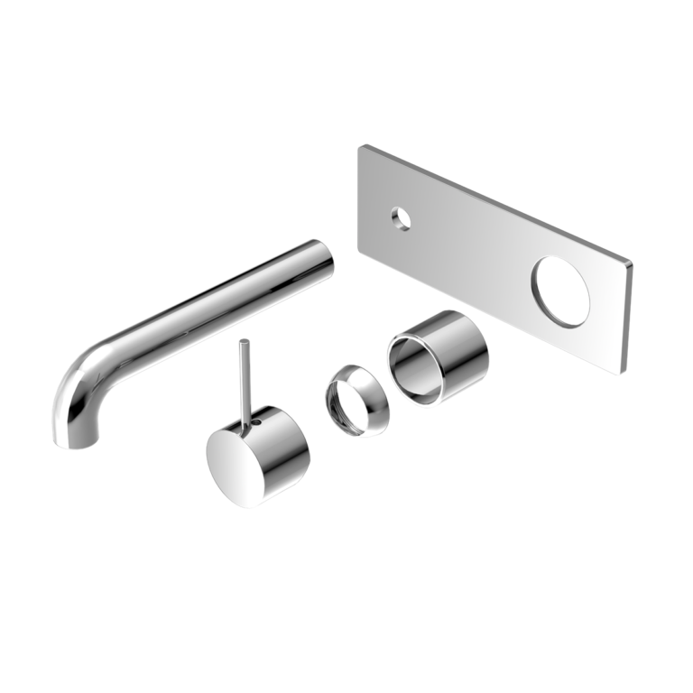 Nero Mecca Wall Basin/bath Mixer Handle Up 120/160/185/230/260mm Trim Kits