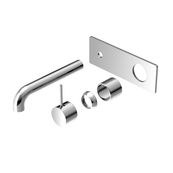 Nero Mecca Wall Basin/bath Mixer Handle Up 120/160/185/230/260mm Trim Kits