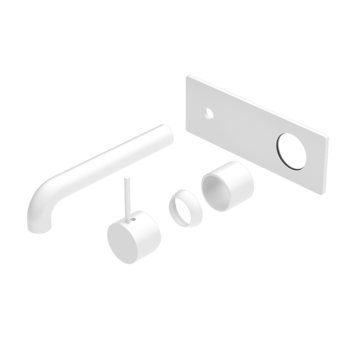 Nero Mecca Wall Basin/bath Mixer Handle Up 120/160/185/230/260mm Trim Kits