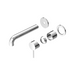 Nero Mecca Wall Basin/Bath Mixer Separate Back Plate Trim Kits