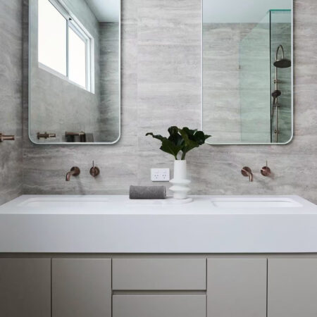 Nero Mecca Wall Basin/bath Mixer Separate Back Plate Handle Up