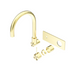 Nero Mecca Wall Basin/bath Mixer Swivel Spout Handle Up Trim Kits Only