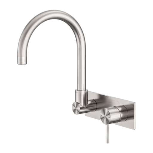 Nero Mecca Wall Basin/bath Mixer Swivel Spout