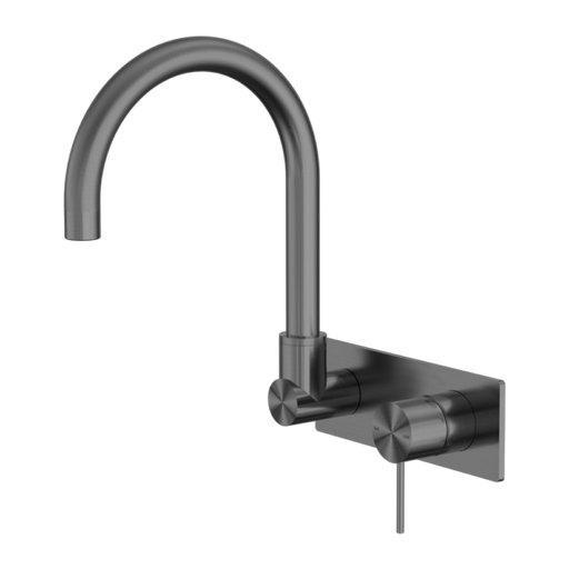 Nero Mecca Wall Basin/bath Mixer Swivel Spout