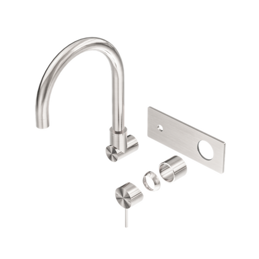 Nero Mecca Wall Basin/bath Mixer Swivel Spout Trim Kits Only