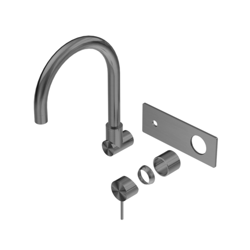Nero Mecca Wall Basin/bath Mixer Swivel Spout Trim Kits Only
