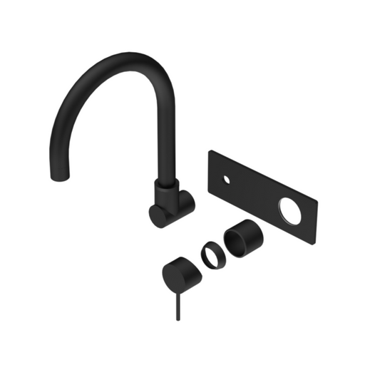 Nero Mecca Wall Basin/bath Mixer Swivel Spout Trim Kits Only
