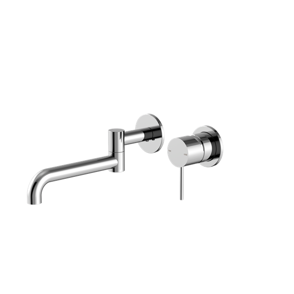 Nero Mecca Wall Basin/bath Mixer Swivel Spout