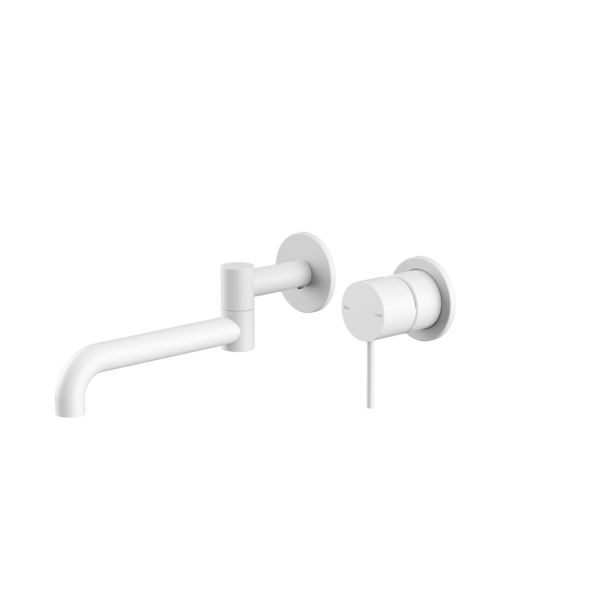 Nero Mecca Wall Basin/bath Mixer Swivel Spout