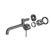 Nero Mecca Wall Basin/bath Mixer Swivel Spout Trim Kits Only