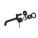Nero Mecca Wall Basin/bath Mixer Swivel Spout Trim Kits Only