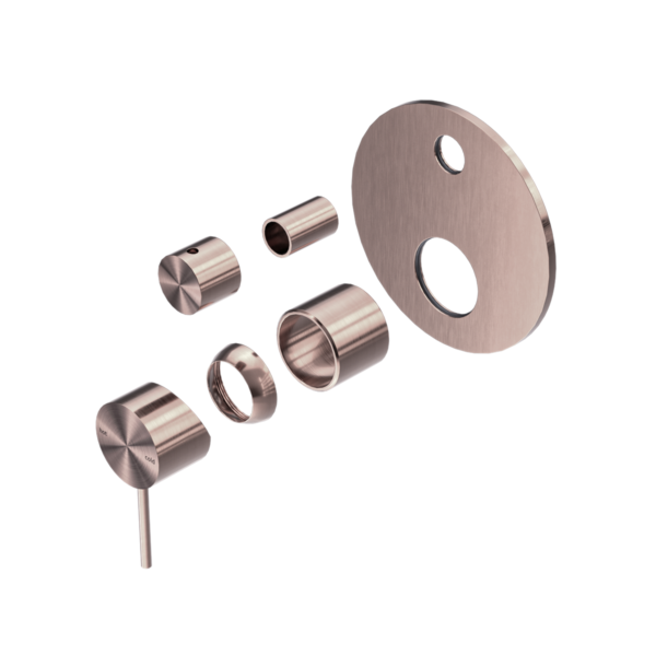 Nero Mecca Shower Mixer with Divertor Trim Kits