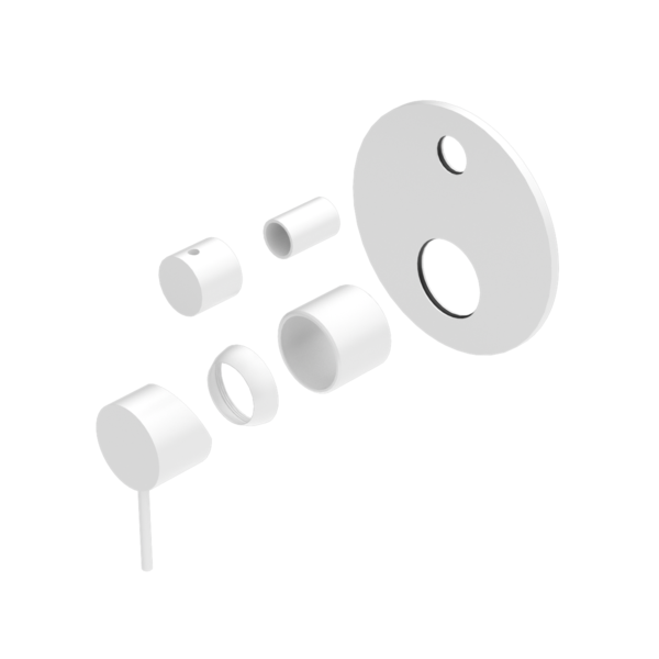 Nero Mecca Shower Mixer with Divertor Trim Kits