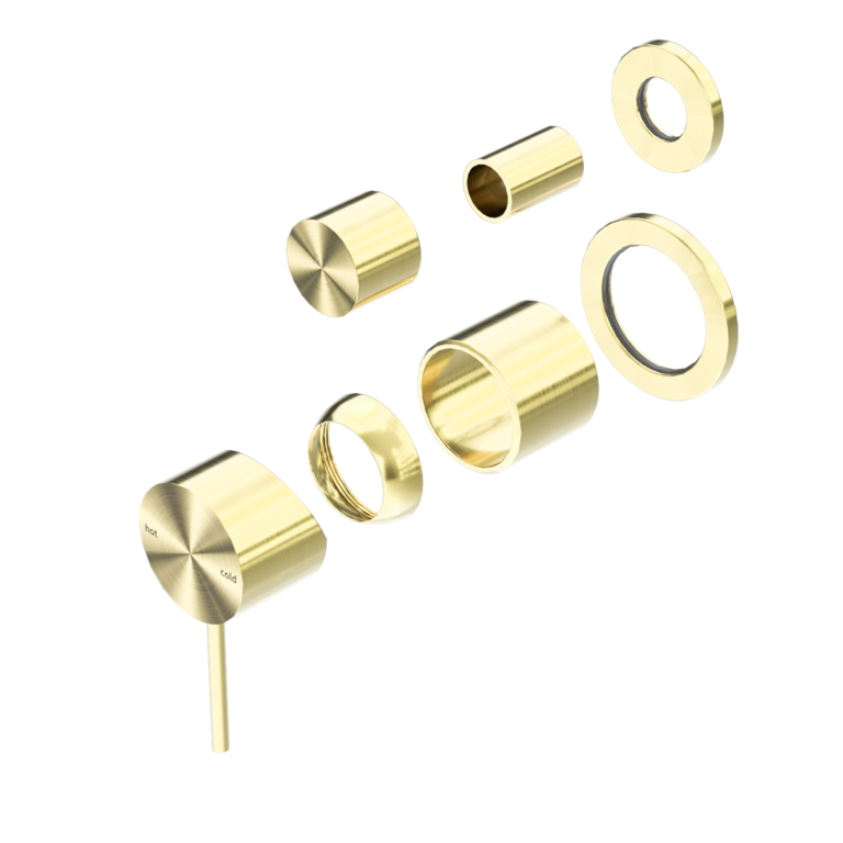 Nero Mecca Shower Mixer with Divertor Separate Back Plate Trim Kits