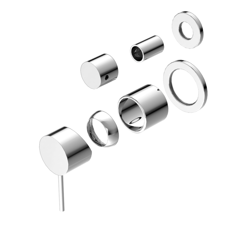 Nero Mecca Shower Mixer with Divertor Separate Back Plate Trim Kits