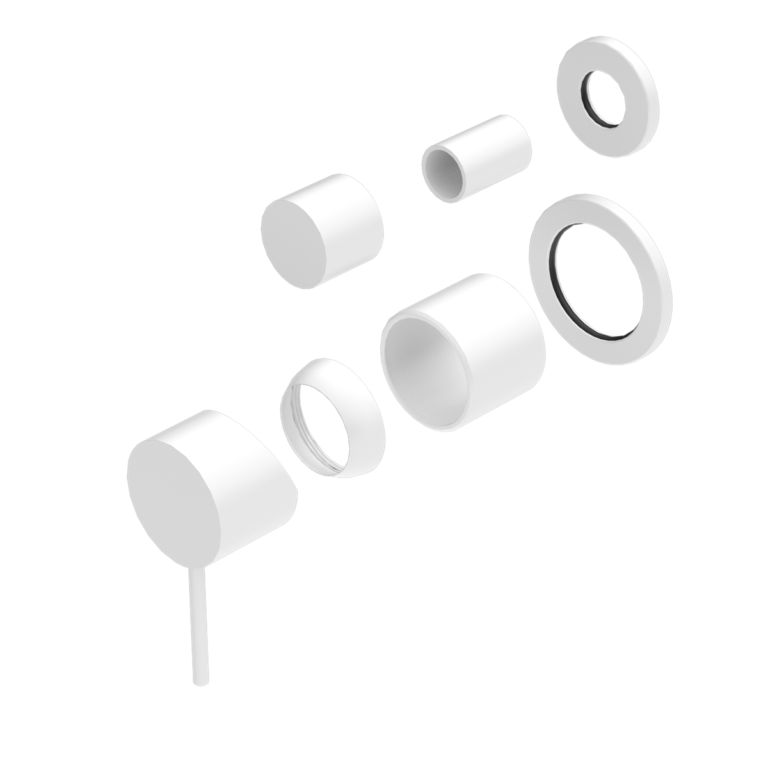 Nero Mecca Shower Mixer with Divertor Separate Back Plate Trim Kits