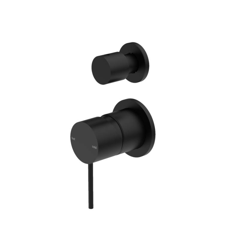 Nero Mecca Shower Mixer with Divertor Separate Back Plate
