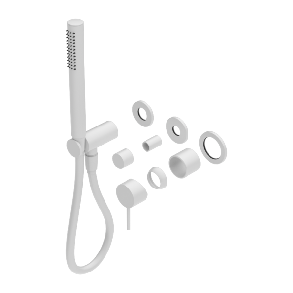 Nero Mecca Shower Mixer Divertor System Separate Back Plate Trim Kit Only(requires in wall Body NRUB004p)