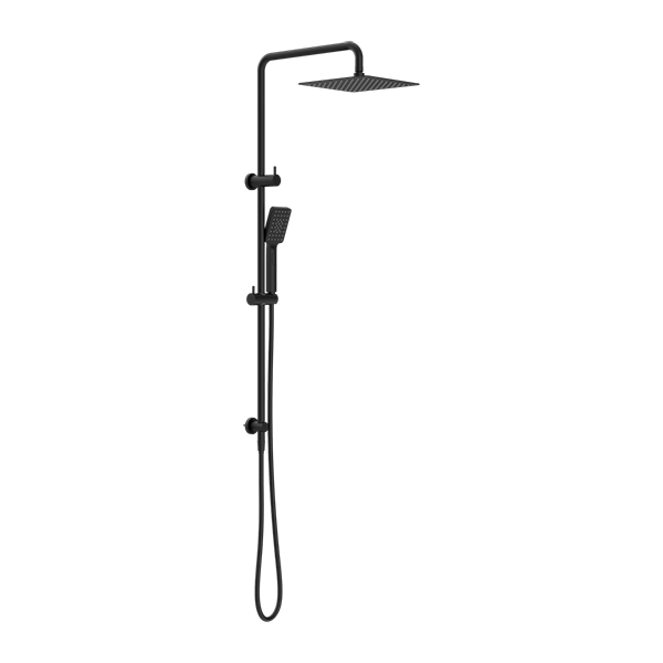 Nero Square Project Twin Shower